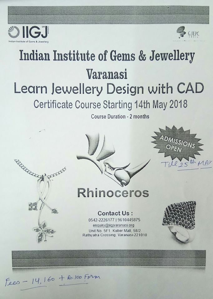 Learn Jewellery Design with CAD